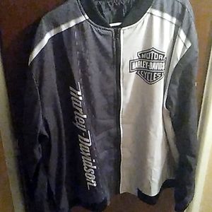 Harley Davidson mens bomber jacket.